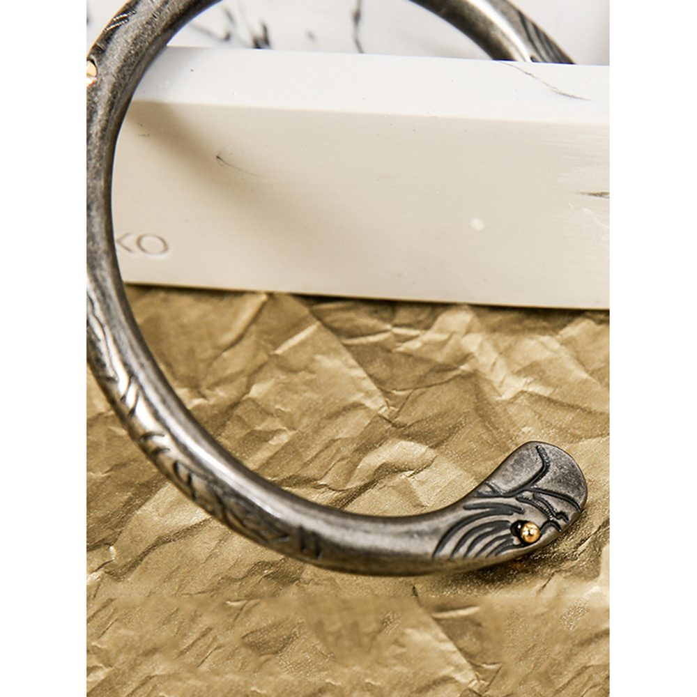 Men's Retro Japanese Style Viking Battle Bracelet - Image 4