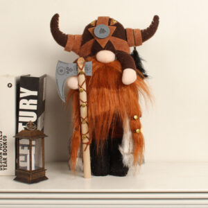 Viking Warrior Dwarf Doll