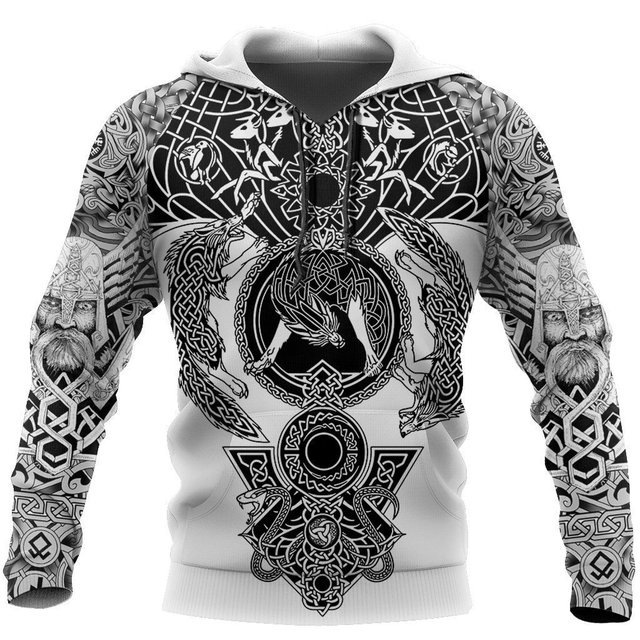 Hoodies For Men Cool Animal-print Street - Image 3