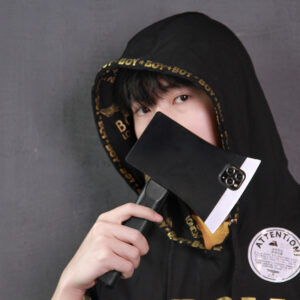 Folding Creative Axe Help Mobile Phone Case