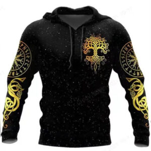 Animal Print Street Trend Classic Hoodie