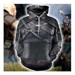3D Printing Men’s Hoodie Plus Size Casual Zip Coat