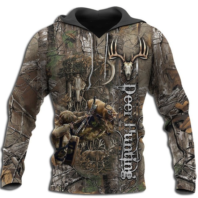 Popular Fishing Camping Digital Printing Sweater Men's Clothing - Image 8