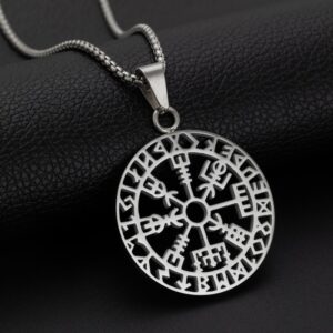 Fashion Personality Viking Rune Necklace For Men