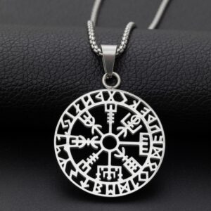 Fashion Personality Viking Rune Necklace For Men