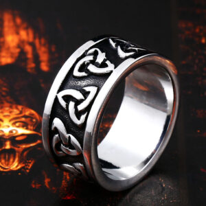 Beier Nordic Personalized Ornament Simple Viking Ring