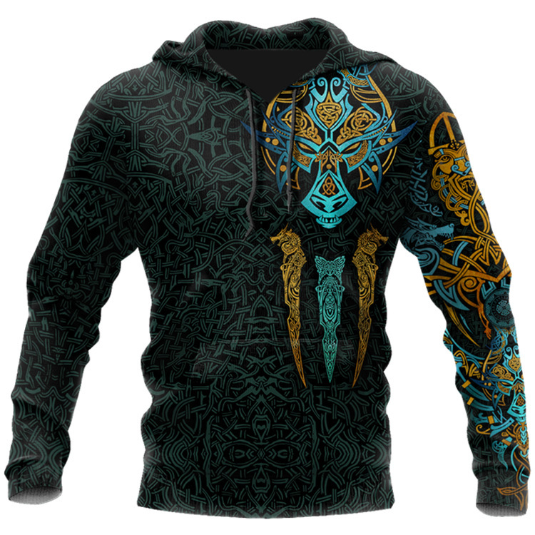 Hoodies For Men Cool Animal-print Street - Image 6