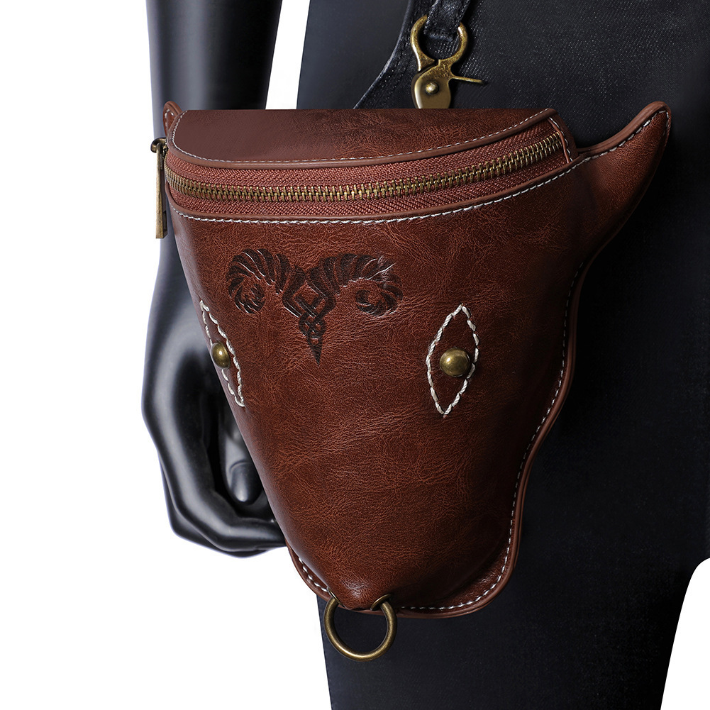 Viking Style Medieval Belt Coin Purse - Image 3