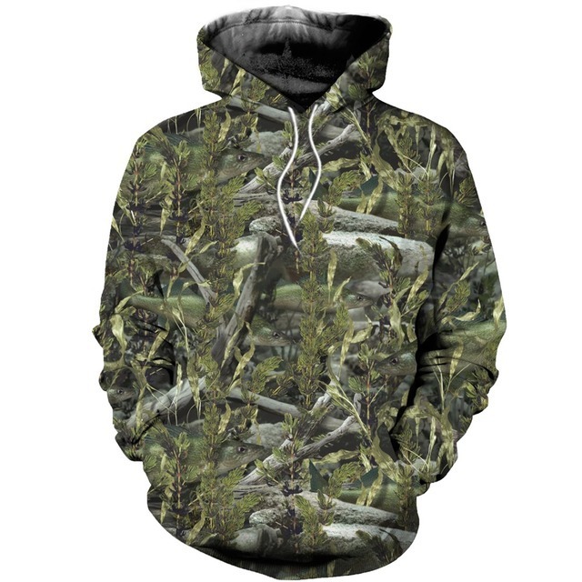 Popular Fishing Camping Digital Printing Sweater Men's Clothing - Image 7